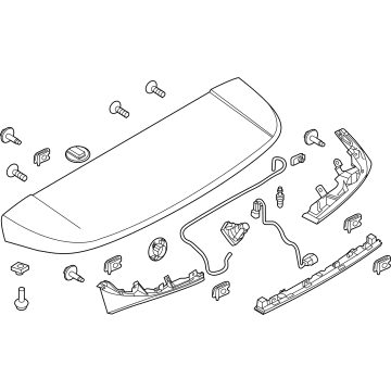 Lincoln Spoiler - LC5Z-7844210-AA