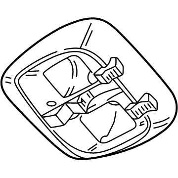 Mercury 3W7Z-13776-ADN Dome Lamp Assembly