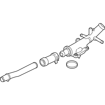 Lincoln FT4Z-8592-D Outlet Tube