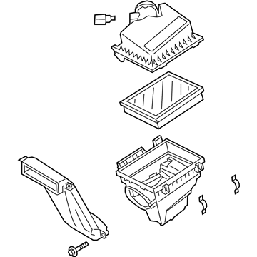 Lincoln K2GZ-9600-A Air Cleaner Assembly