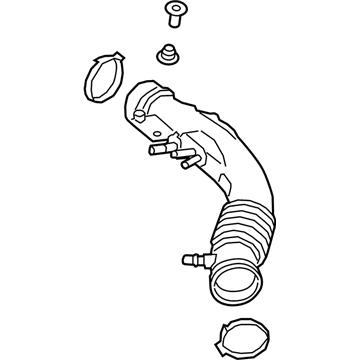 Lincoln K2GZ-9B659-A Rear Hose