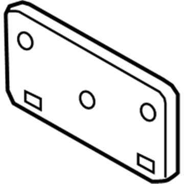 Ford G1EZ-17A385-A License Bracket