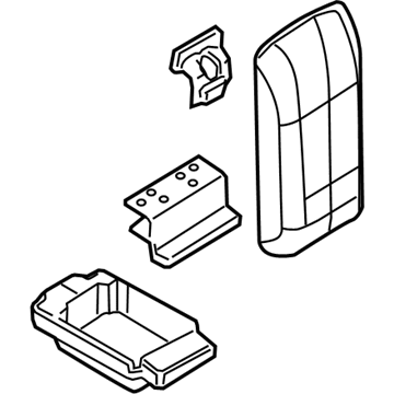 Ford 7E5Z-5406024-AA Armrest Assembly - Console