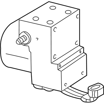 2000 Mercury Sable ABS Control Module - YF1Z-2C286-AA