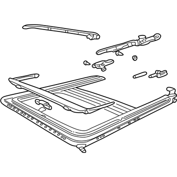 Lincoln 5L2Z-7851070-B Frame Assembly