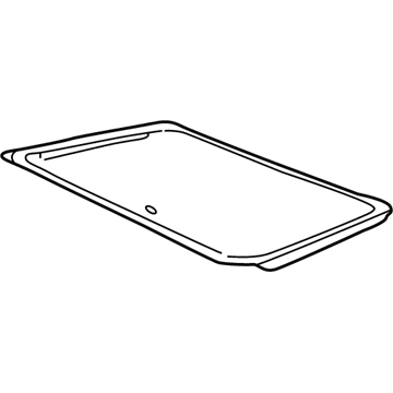 Lincoln XL2Z-78500A18-AA Glass Panel