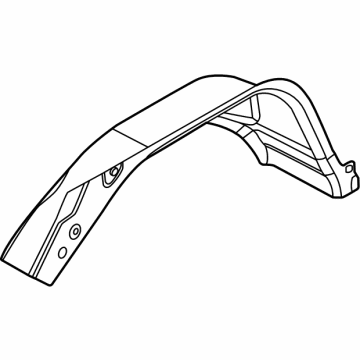 Ford LJ8Z-5827864-A PANEL ASY - BODY SIDE INNER