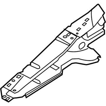 Lincoln BT4Z-16154-A Upper Rail