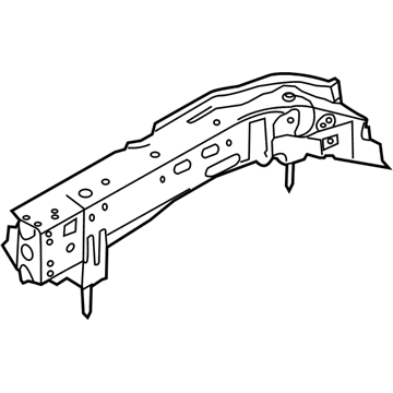 Lincoln BT4Z-7810008-B Lower Rail