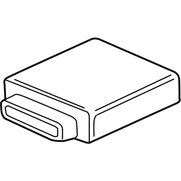 Ford F87Z-12A650-VC Module - Engine Control - EEC V