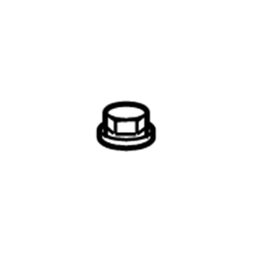 Ford -W705992-S441 Lower Deflector Nut