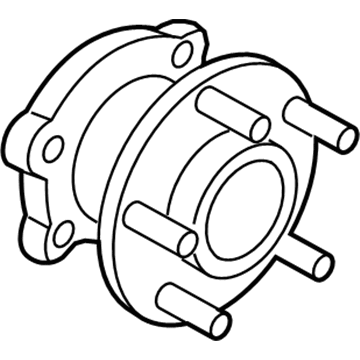 Ford CV6Z-1104-F Hub Assembly