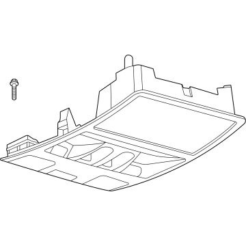 Ford LJ6Z-58519A70-AA Overhead Console