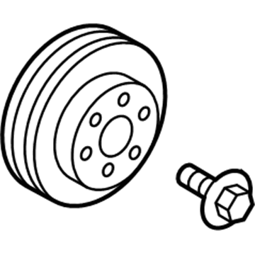 Lincoln NJ5Z-6312-A Crankshaft Pulley