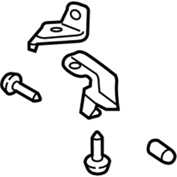 Ford FL3Z-1626801-A Upper Hinge