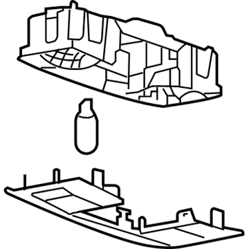 Ford 7L1Z-13776-EA Map Lamp