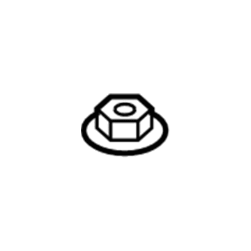 Ford -W712334-S442 Front Mount Nut