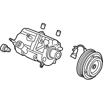 Ford HC3Z-19703-B Compressor Assembly