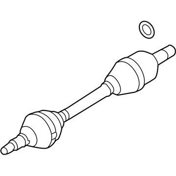 Lincoln DG1Z-3B437-F Axle Assembly