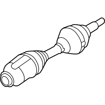 Lincoln DG1Z-3B436-E Axle Assembly