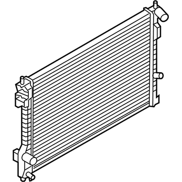 2011 Lincoln MKT Radiator - AA8Z-8005-C