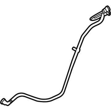 Ford Escape Crankcase Breather Hose - LX6Z-9D667-L