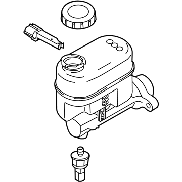 2012 Ford E-350 Super Duty Brake Master Cylinder - 9C2Z-2140-H