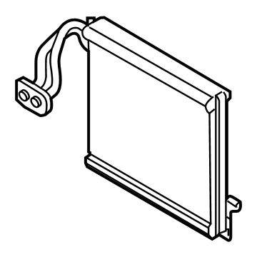Ford JX6Z-19860-C Evaporator Core