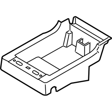 Ford HC3Z-25115A00-AB Compartment Assembly - Rear Stowage