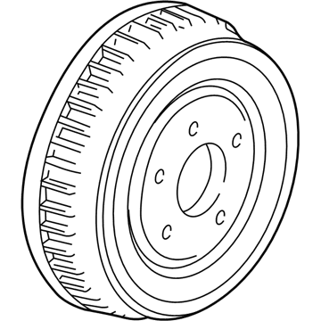 Ford F87Z-1126-BA Drum