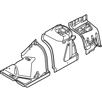 Ford AR3Z-16054-A Apron Assembly