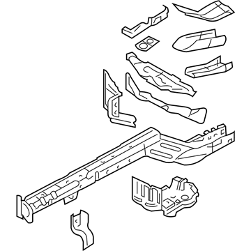 Ford AR3Z-16054-B Rail Assembly