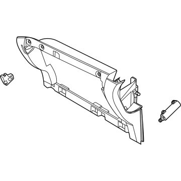 Ford NZ6Z-6004338-AA Glove Box Frame