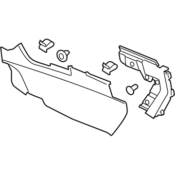 Ford BT4Z-7804609-AA Side Trim Panel