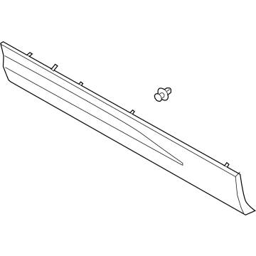 Lincoln LJ7Z-7825556-BAPTM Side Molding