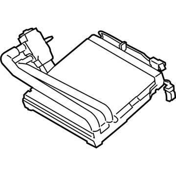 Ford H1FZ-19D597-A Evaporator And Housing Assembly