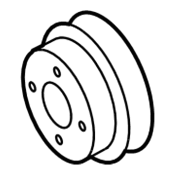 Ford 8S7Z-6312-A Crankshaft Pulley