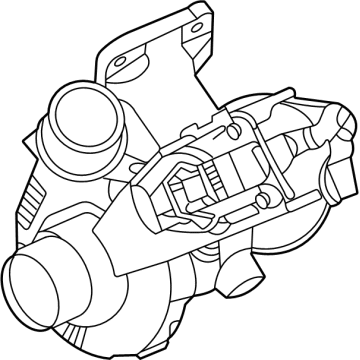 Ford MB3Z-6K682-D Turbocharger