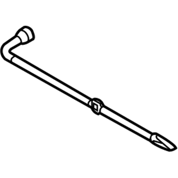 Lincoln AL3Z-17032-A Luggage Wrench