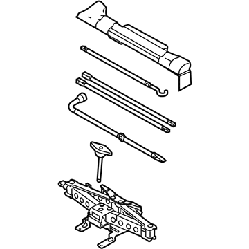 Lincoln 7L3Z-17080-B Jack Assembly