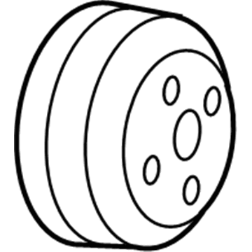 Ford 6L2Z-8509-AA Pulley