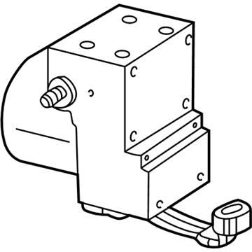 2000 Mercury Sable ABS Control Module - YF1Z-2C286-CA