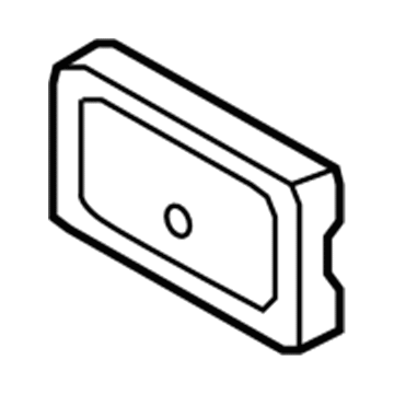 Ford 6L2Z-17A385-AAA License Bracket