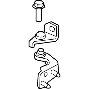 Ford BB5Z-7826810-C Lower Hinge