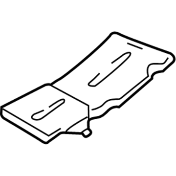 Mercury YL8Z-18C420-BA Lower Duct