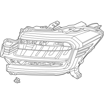 Ford NL1Z-13008-J Headlamp Assembly