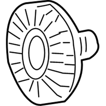 1990 Mercury Colony Park Fan Clutch - AU2Z-8A616-A