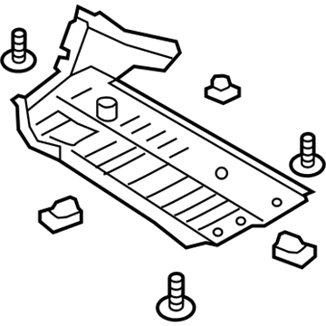 Ford HS7Z-8310-Q Lower Shield