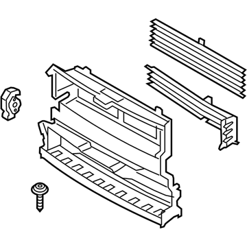 Ford HS7Z-8475-C Shutter Assembly