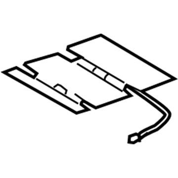 Ford 5F9Z-14D696-B Heating Element Assembly